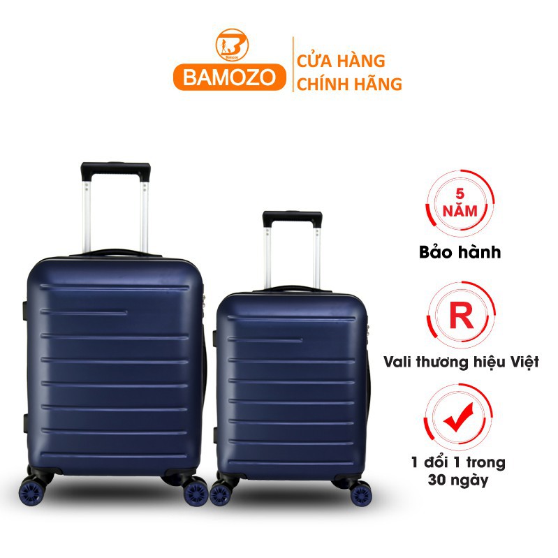 Vali kéo du lịch Bamozo 8818 Size 20inch/24inch - Chống Va Đập, Chống Trầy Xước - Bảo Hành 5 năm