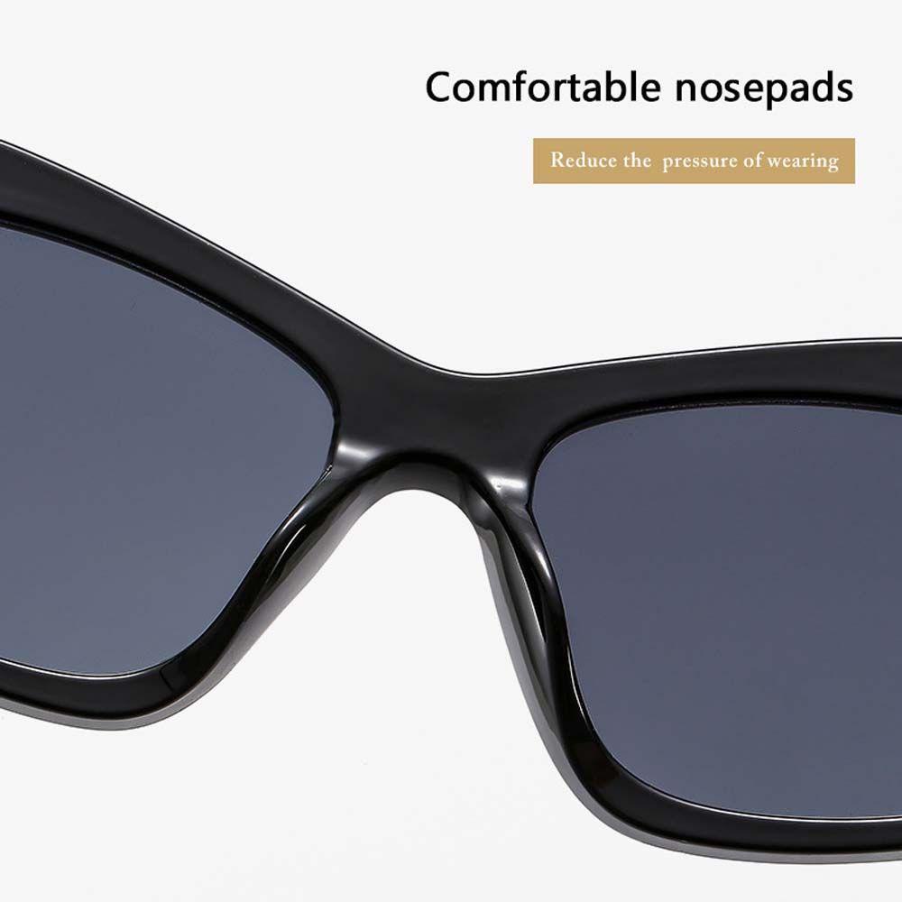 Kính Mát Mắt Mèo Chống Tia UV400 Phong Cách Retro Cho Nữ