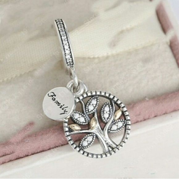 Charm cây gia đình - Bạc Thái s925 chuẩn