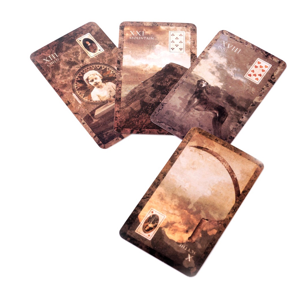 Bộ Bài Legend of the Wizard Laird Lenormand 39 Lá Bài C284