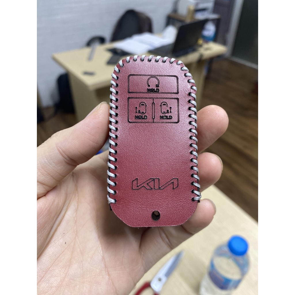 Bao da chìa khoá ô tô kia carnival 2022 chìa thông minh bảo vệ chìa khoá oto cao cấp chống xước