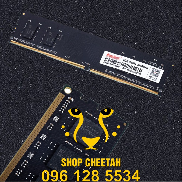 Ram KingSpec DDR4/4GB/2400MHz cho PC – CHÍNH HÃNG KingSpec – Bảo hành 3 năm