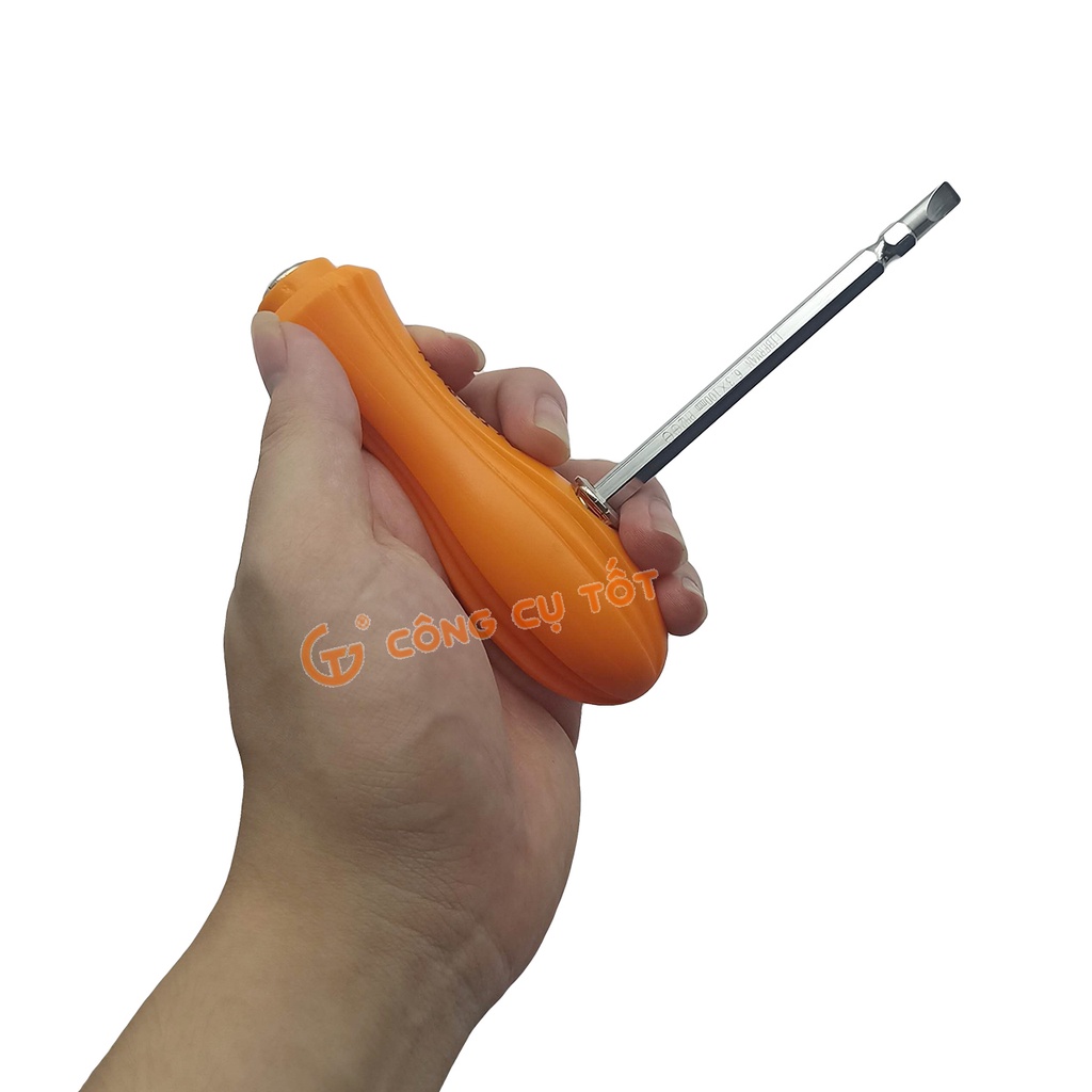 Tô vít 2 đầu thân trơn cán tăng lực Ø6x100mm Liberman