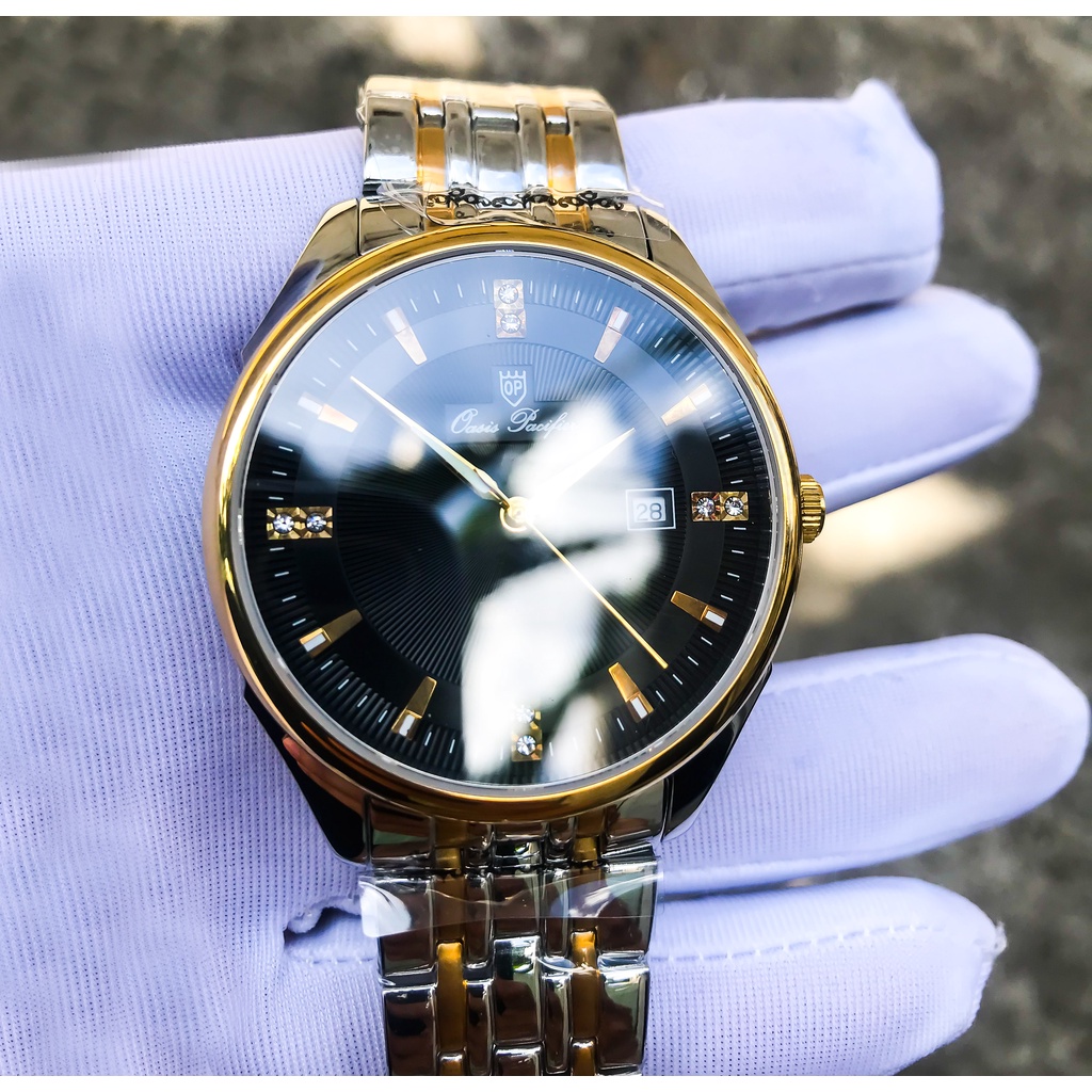 Đồng hồ nam Oasis Pacifier – Thời trang, máy Quartz, mặt kính Sapphire chống xước, chống nước.