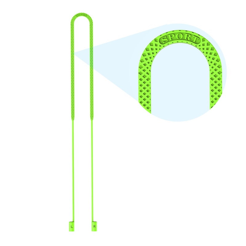 Dây Đeo Cổ Bằng Silicone Mềm Chống Thất Lạc Cho Tai Nghe AirPods Pro 1 2 3