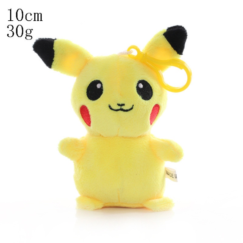 1 Móc Khóa Hình Pikachu Nhồi Bông Mềm Mại