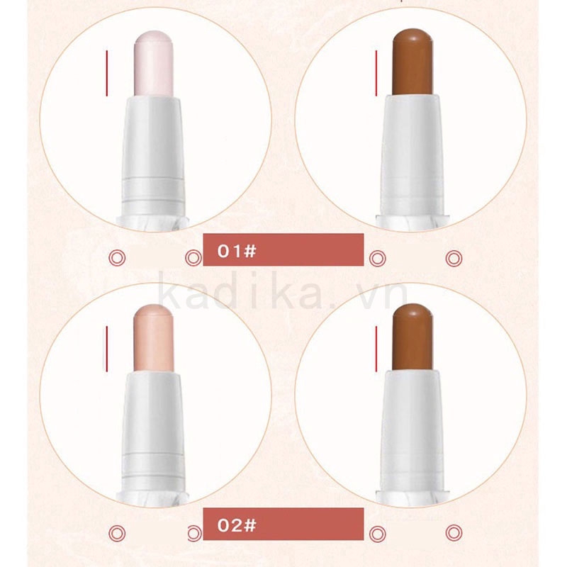 KADIKA Kem che khuyết điểm che khuyết điểm hai lần | BigBuy360 - bigbuy360.vn