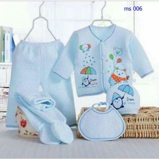 Set 5 chi tiết trần bông cho bé sơ sinh