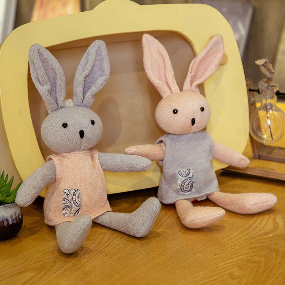 DARNELL Đồ chơi nhồi bông Hình Thỏ Tai Dài Mềm Mại Đáng Yêu Cho Bé