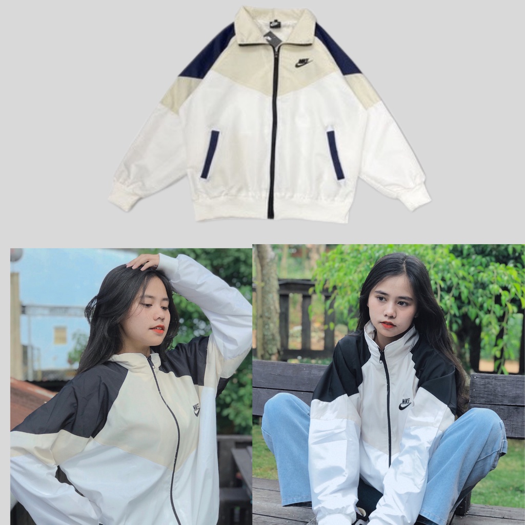 Áo Khoác Nike Dù Chính Hãng Logo Thêu Chất Dù 2 Lớp Cao Cấp - LATIZIA 700