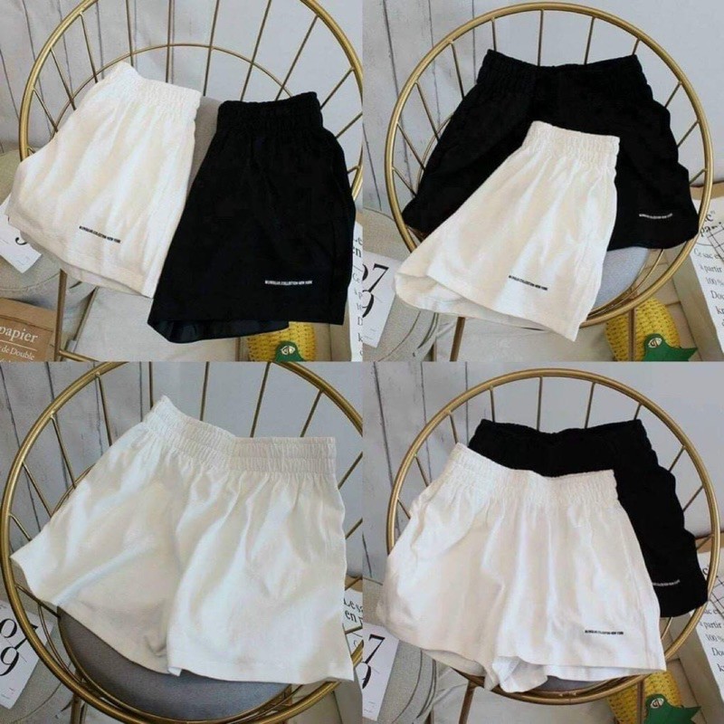 [Mã FAMAYWA giảm 10K đơn 50K] Quần short unisex_quần short đũi chun thêu hàng đẹp | WebRaoVat - webraovat.net.vn