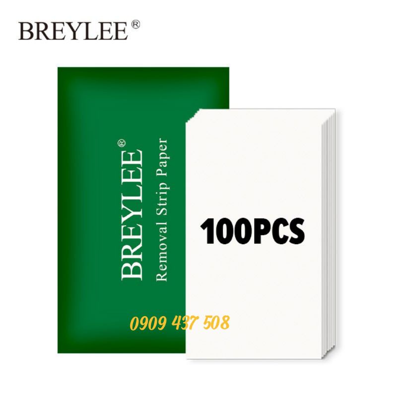 🌹 Giấy dán lột mụn đầu đen BREYLEE 100 miếng (Dùng kèm với serum lột mụn nhé) 🌹