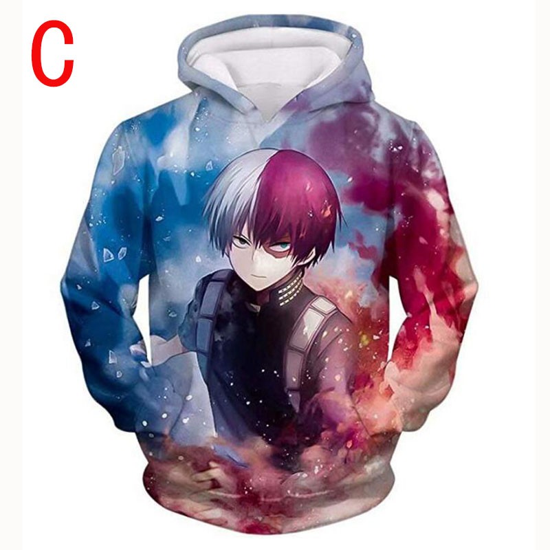 Áo hoodie in hình hoạt hình My boku No Hero Academia midoriya izuku ochaco uraka | BigBuy360 - bigbuy360.vn