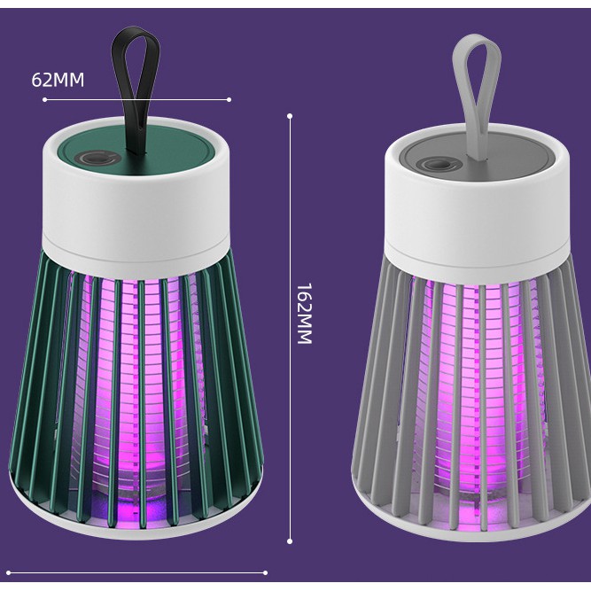 Đèn Bắt Muỗi Thông Minh Kiêm Đèn Ngủ Pin Sạc Di Chuyển Mọi Nơi Bảo Hành 12 Tháng Like Tech