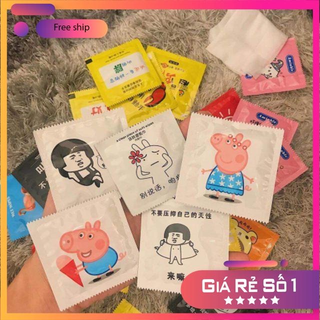 KHĂN GIẤY ƯỚT VUÔNG MINI GIẢ BCS ĐẲNG CẤP