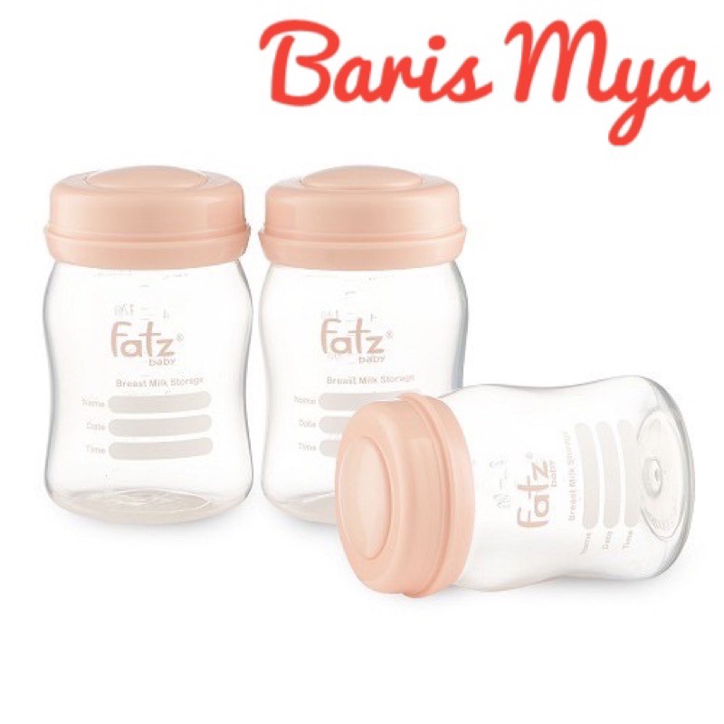 Bộ 3 bình trữ sữa 150ml Fatzbaby FB0120N