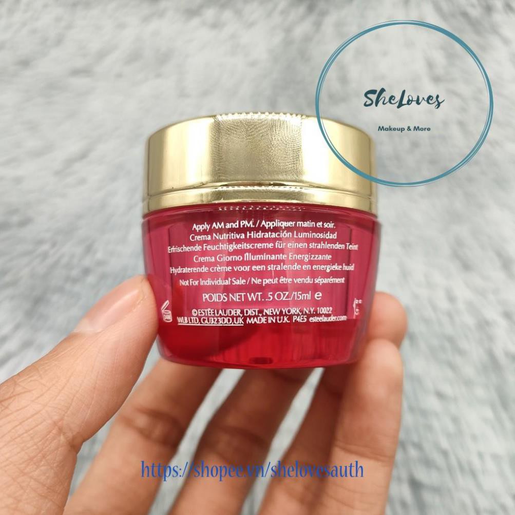 Kem dưỡng da lựu đỏ Esste Lauder nutritious 15ml dưỡng da sáng hồng tự nhiên