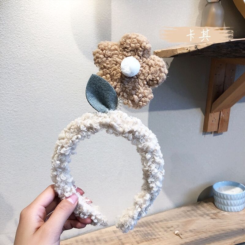 Băng đô rửa mặt hình hoa nhỏ dễ thương cho nữ