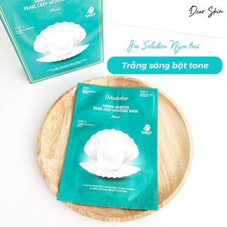 Mặt Nạ Dưỡng Da Jmsolution Marine Luminous Pearl Deep Moisture Mask 30ml
