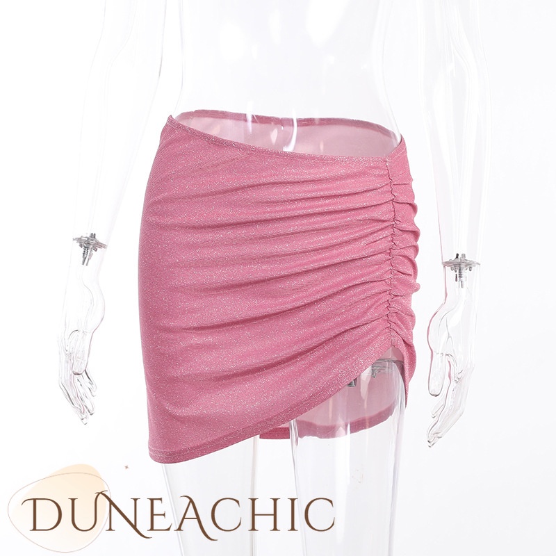 DUNEA Bộ đồ gồm áo lửng hai dây và áo yếm buộc dây quyến rũ thời trang dành cho nữ