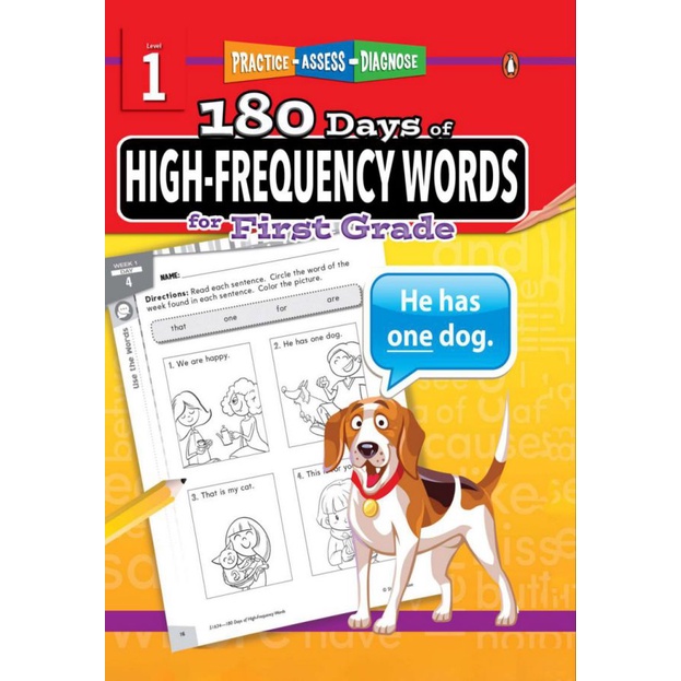 180 day High Frequency Words