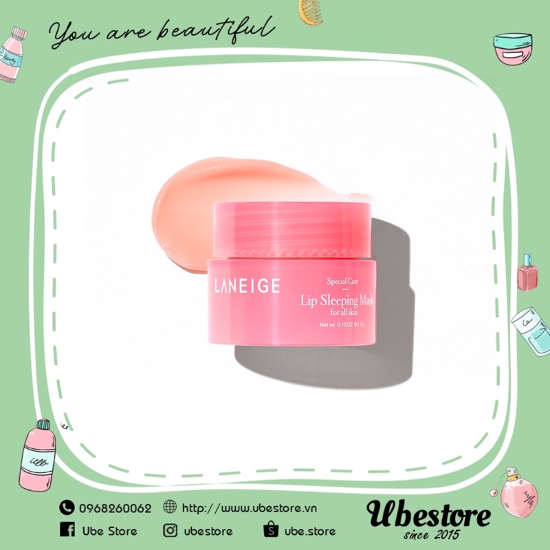 Mặt nạ ngủ môi LANEIGE LIP SLEEPING MASK #SALE_OFF_GIÁ_TỐT