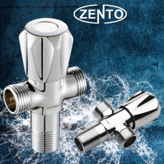 Van khóa/giảm áp lực nước 2 đầu ra Zento ZT986