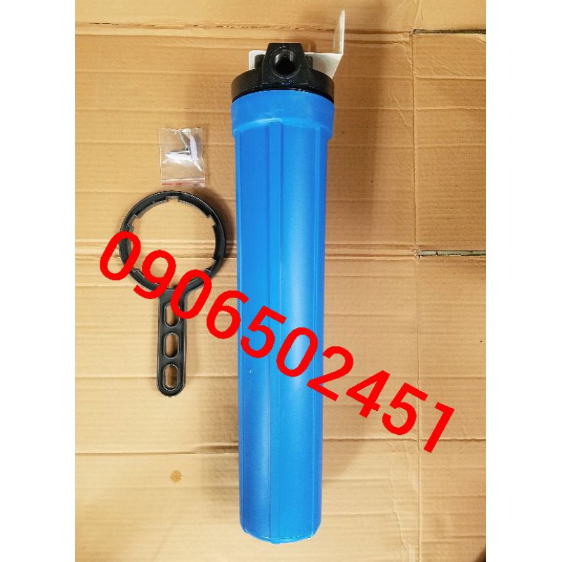 Bộ lọc nước sinh hoạt  ly đơn 20 Inch chuẩn  (Xanh)+ 3 lõi số 1 20 inchj | BigBuy360 - bigbuy360.vn