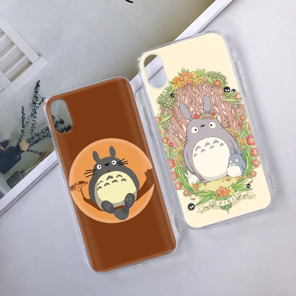 Ốp Lưng Trong Suốt In Hình My Neighbor Totoro Cho Nokia 1 1.1 1.3 2.3 2.4 3.4 5.3 8.3 C1 C2 C3 Plus Tb85 My Neighbor Totoro