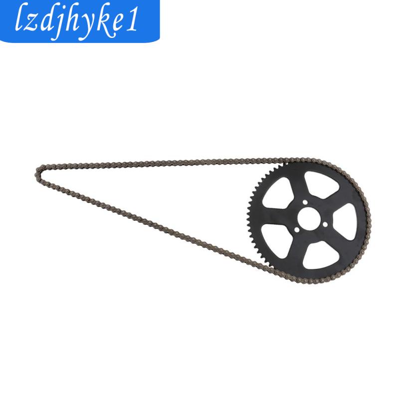 Bánh Răng Sau 25H 68T 68T 68 Răng + Dây Xích Cho Xe Đạp 49cc 2 Stroke ATV