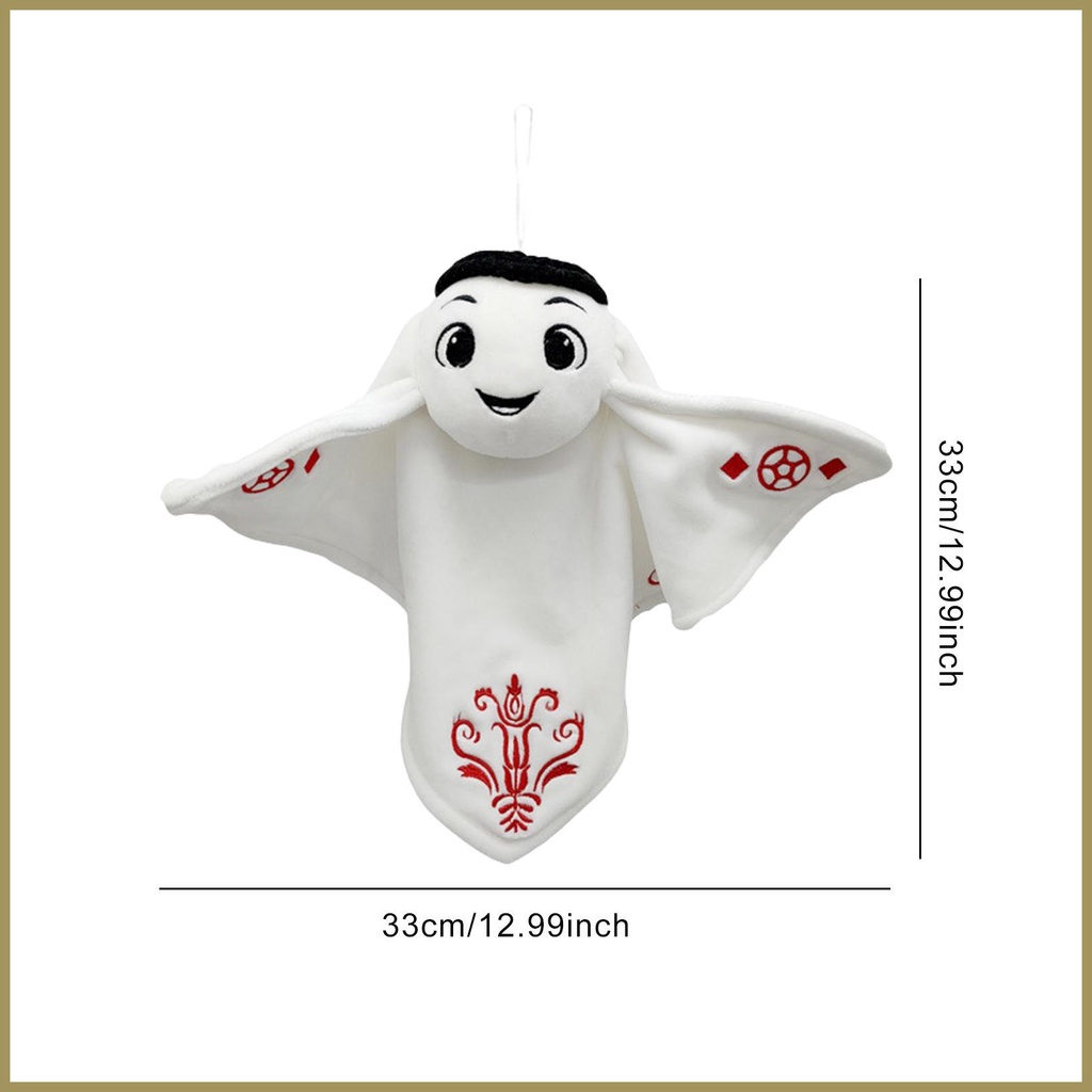 Đồ chơi nhồi bông Hình Linh Vật Năm Mới 2022 Trong World-Cup Mascot 2022 Kích Thước Nhỏ Xinh paca3vn