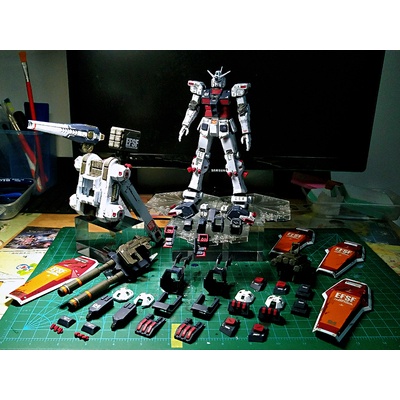 Mô Hình Lắp Ráp MG 6654 FA-78 Full Armor Gundam Thunderbolt Ver. Ka