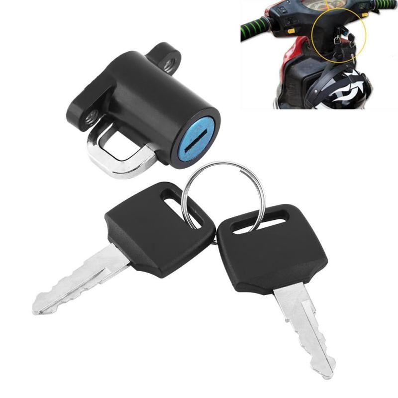 Bộ khóa giữ nón bảo hiểm xe máy kèm 2 chìa tiện lợi