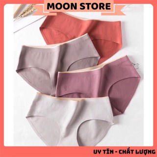 Quần lót cotton ép không đường may, quần lót nữ không viền kháng khuẩn xuất Nhật