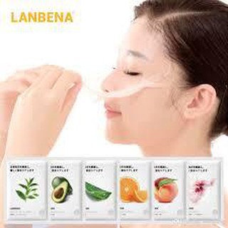 Lanbena mặt nạ cấp nước dưỡng ẩm da mặt skin care face mask moisturizing
