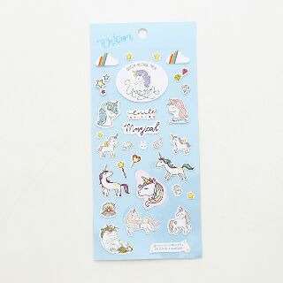 Sticker hình dán Fabulous Unicron trang trí sổ planner