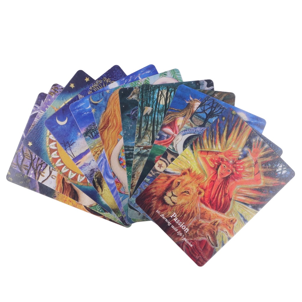 giảm giáOxygen072 36Pcs Goddess Dream Cards Various Patterns Smoother Edges Portable Tarot Set for Parties Office