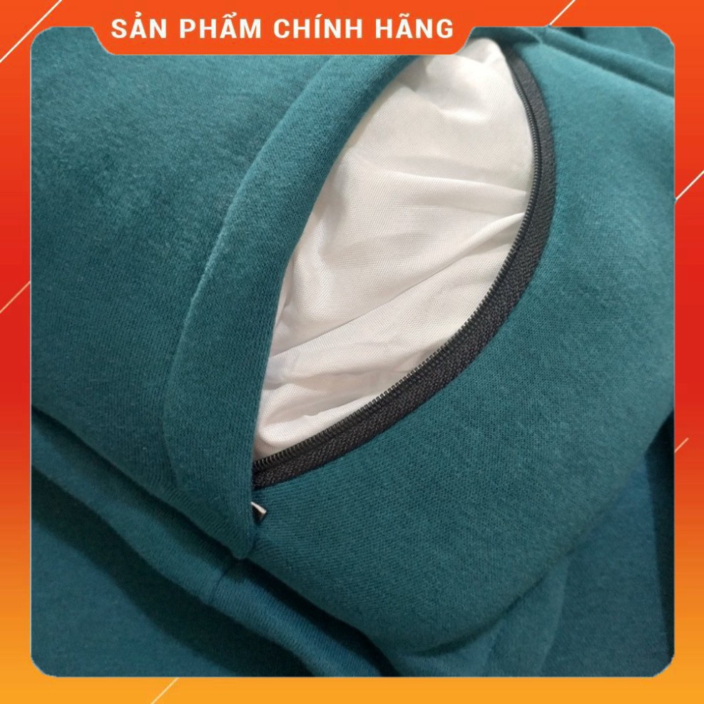 Set chăn gối nỉ văn phòng cao cấp size 1.7 x 2m