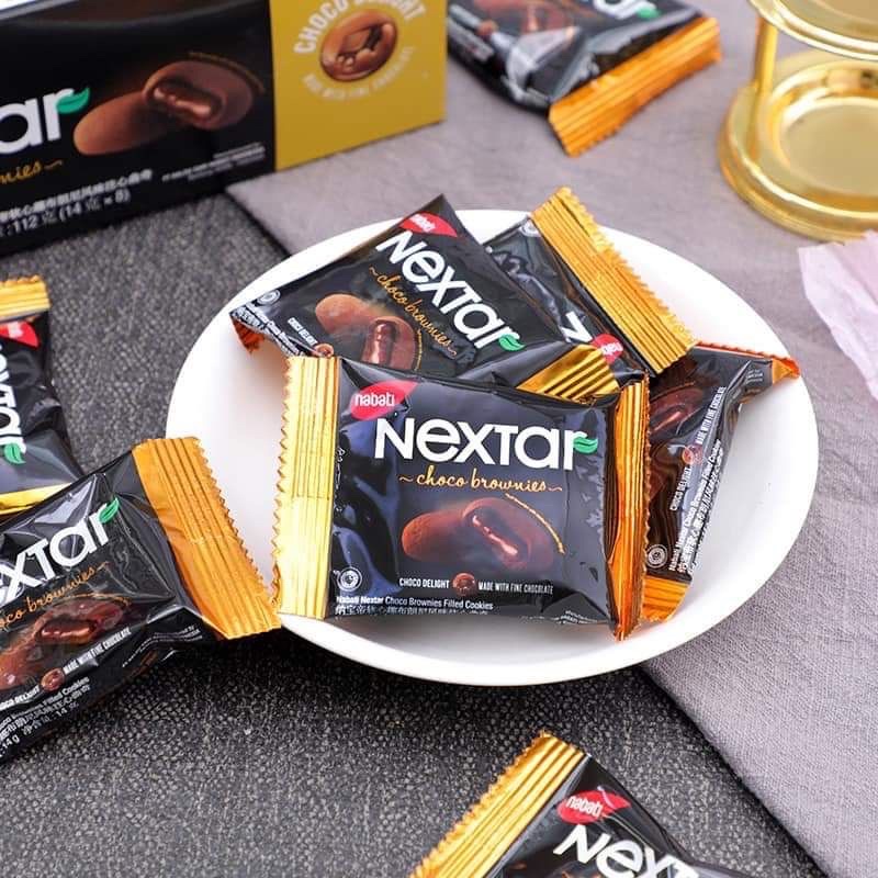 Bánh Nextar Socola Nabati Hộp 112g/8 bánh*14g
