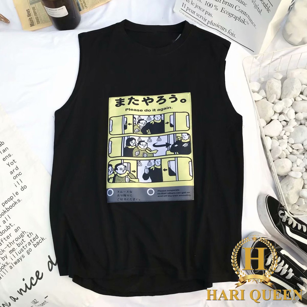 FREE SHIP ĐƠN TỪ 50K Áo tanktop Do It cá tính HARI0520 1
