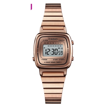 Đồng Hồ Nữ Casio La670 full box máy Nhật chống nước bền bỉ, thanh lịch, cá tính, trẻ trung - Alwatch.store