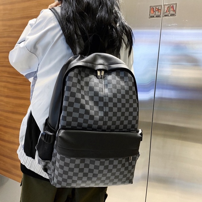 Cặp Đi Học Nam Nữ ♥️FreeShip♥️ Balo Da Cao Cấp Chống Nước Ulzzang Hàn Quốc BL13