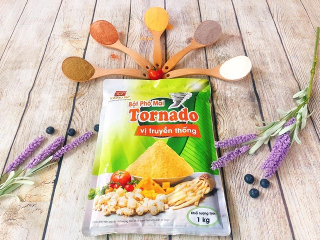 Bột Phomai lắc Tornado vị truyền thống túi 1 KG