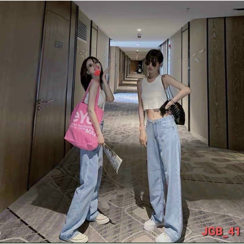 Quần jeans ống xuông nữ , quần jeans ống Xuông đen 2 cúc, 1 cúc, xuông móc cạp 1 cúc  dáng chuẩn đủ size  SML | BigBuy360 - bigbuy360.vn