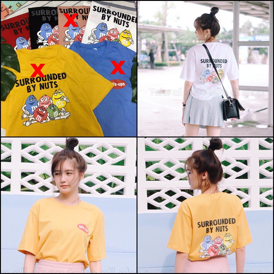 Áo thun hình oversize, form lửng Thái Lan Freesize TAS016 | Shopee Việt Nam