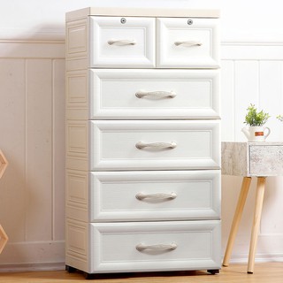 Hộp đựng đồ dày lớn ngăn kéo nhựa tủ cho trẻ sơ sinh quần áo em chơi có