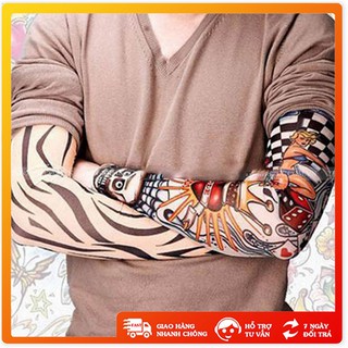 Găng tay - Xả Kho - Găng tay hình xăm chống nắng thời trang siêu độc lạ