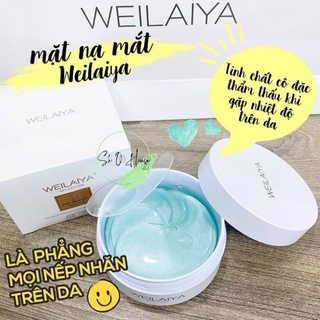 Mặt nạ mắt collagen weilaiya chính hãng làm mờ thâm vết nhăn quanh mắt cho viền mắt căng bóng shi o house cw770