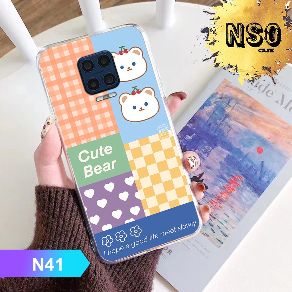 [FREESHIP] Ốp Lưng Vsmart Aris In Hình họa tiết gấu dễ thương
