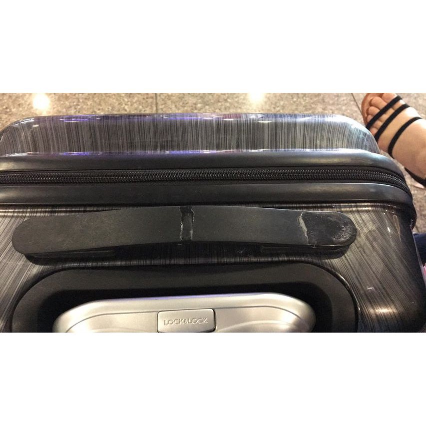 Quai xách tay vali kéo 01 thay cho lock & lock, sakos, american tourister, nhựa bền cứng